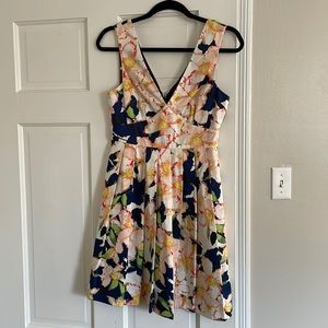 Floral JCrew mini dress